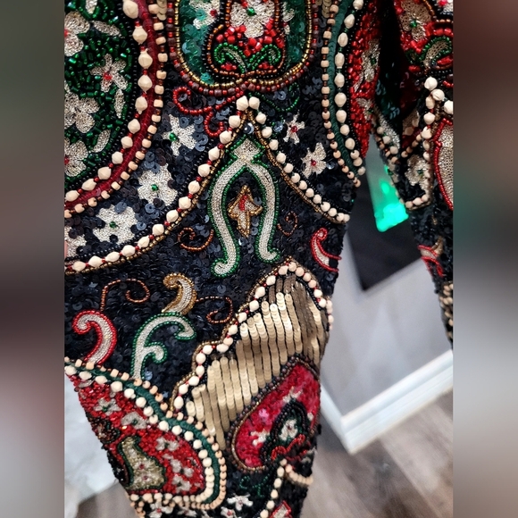 RICHILENE Embroidery Blazer Size 16 Great Condition - Picture 8 of 16